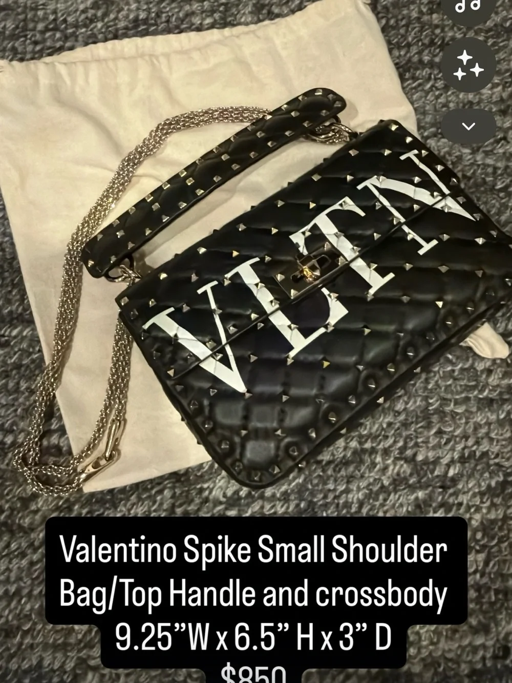 Valentino Spike Bag